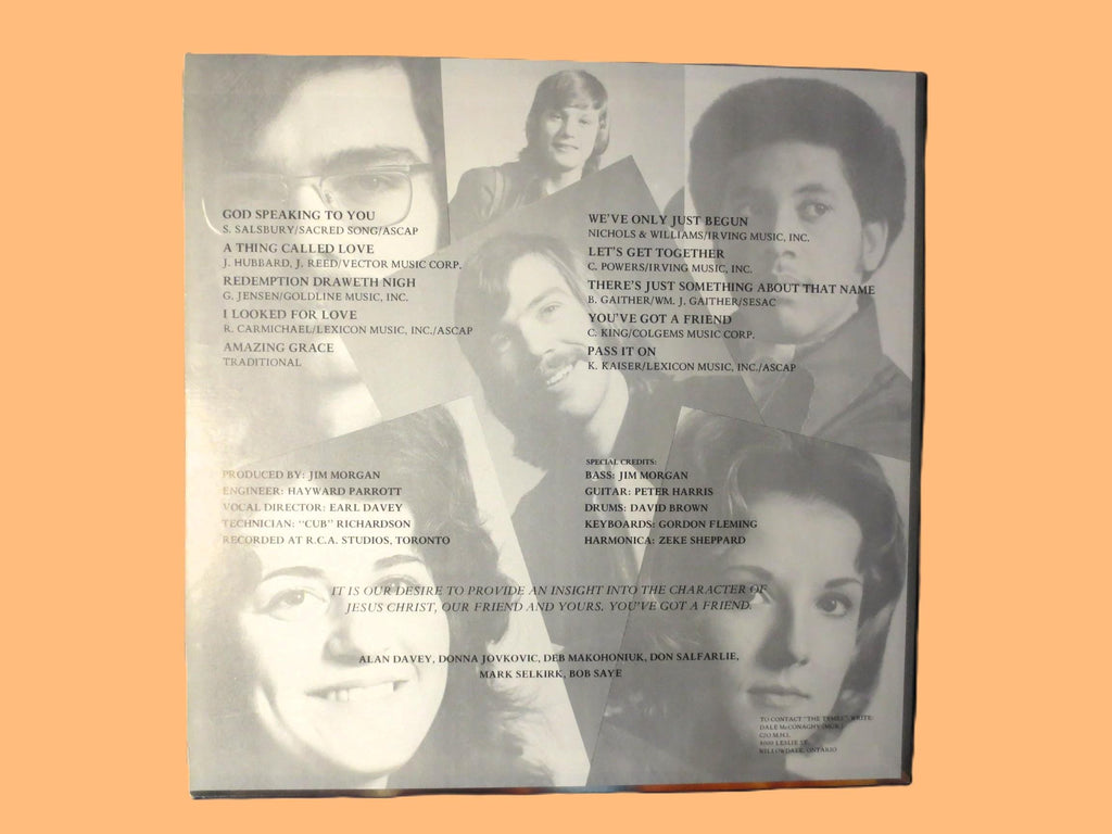 The Tymes - You've Got A Friend LP - 1970 Vintage Vinyl Record