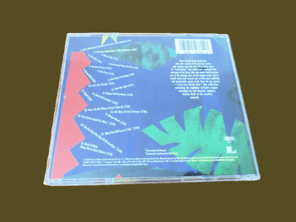 Johnny Nash, The Reggae Collection, 1993 cd
