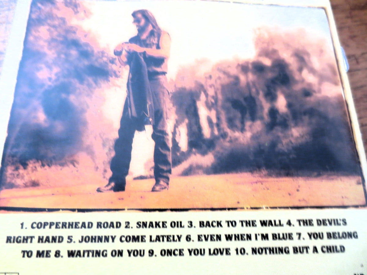 STEVE EARLE, COPPERHEAD Road, Rock Album, 1988 Compact Disc, Vintage Cd