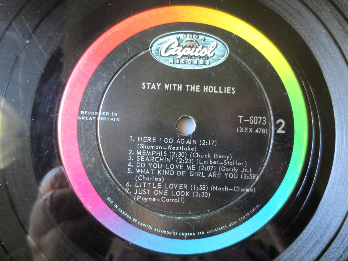 The Hollies - Stay With The Hollies Debut Album - 1964 Vintage Vinyl Record