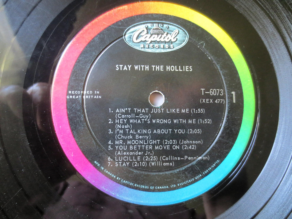 The Hollies - Stay With The Hollies Debut Album - 1964 Vintage Vinyl Record