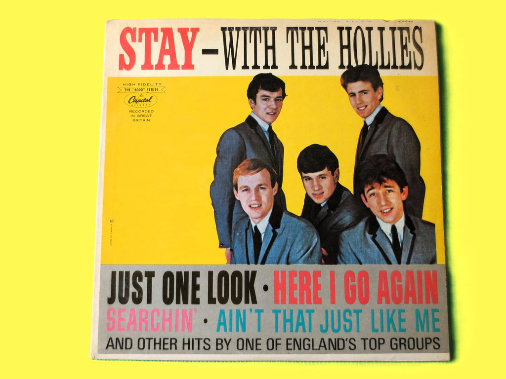 The Hollies - Stay With The Hollies Debut Album - 1964 Vintage Vinyl Record