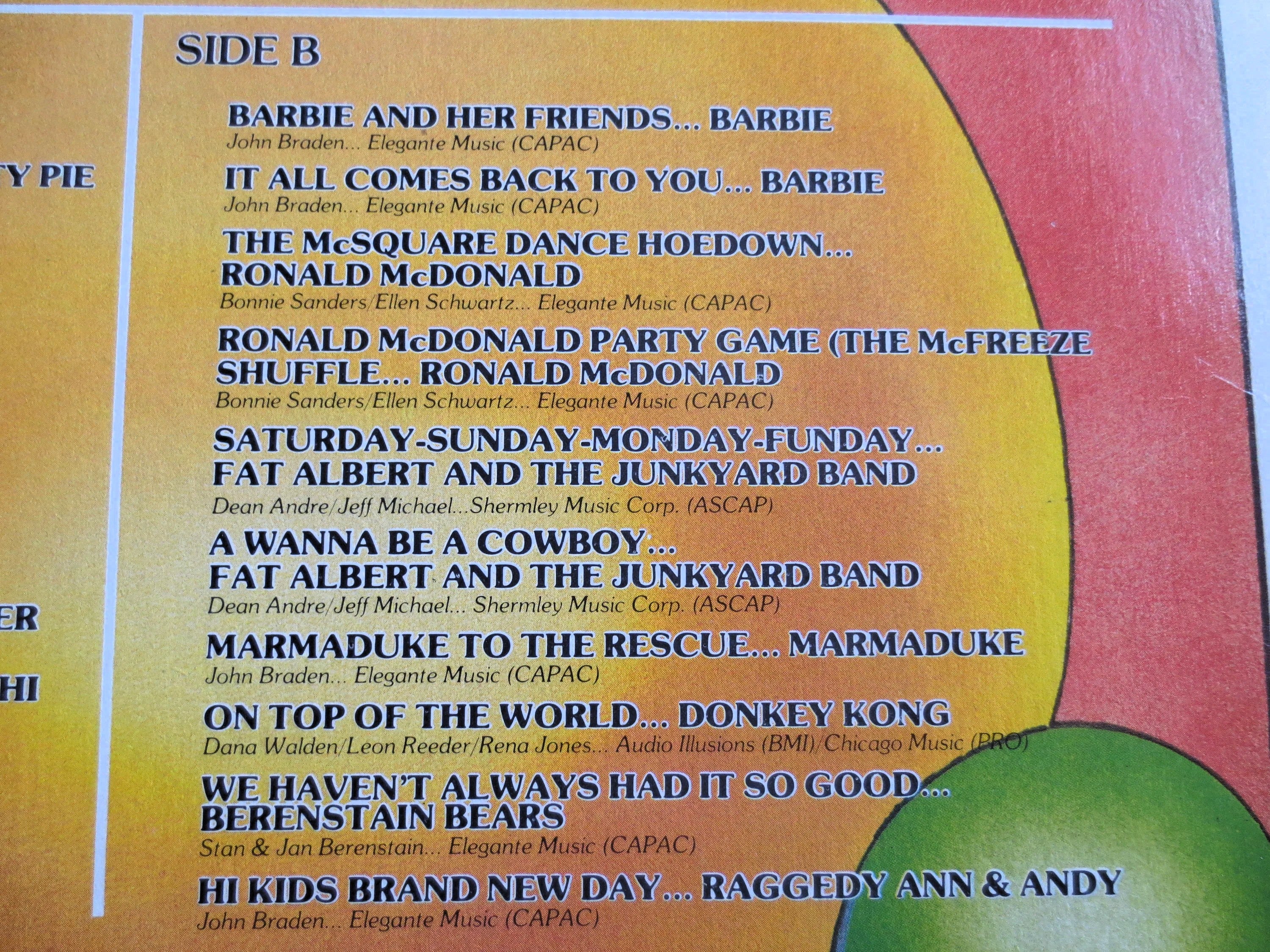 All-Star Party (K-Tel Records, 1982) Vinyl LP