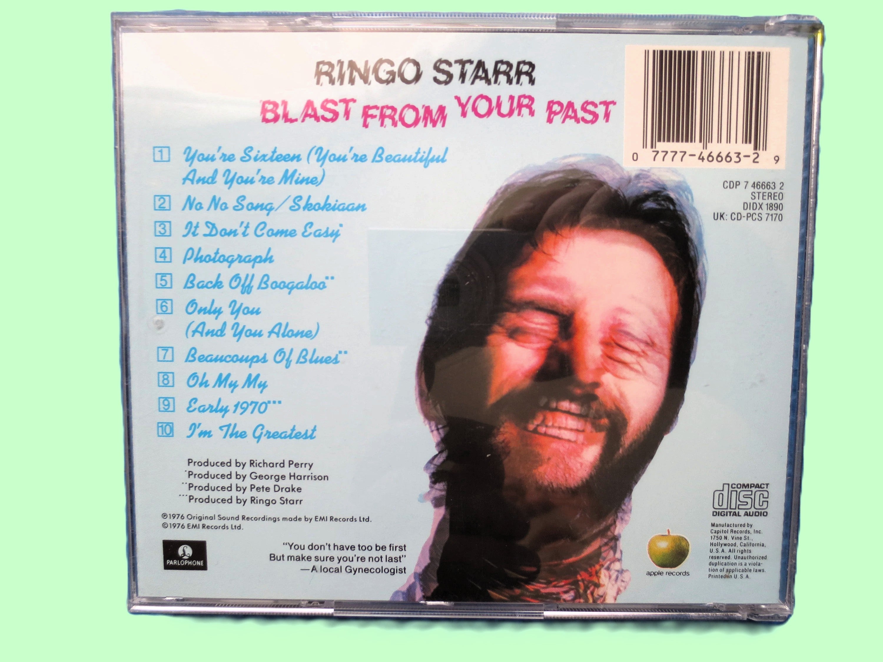 Ringo Starr – Blast From Your Past (1985) CD