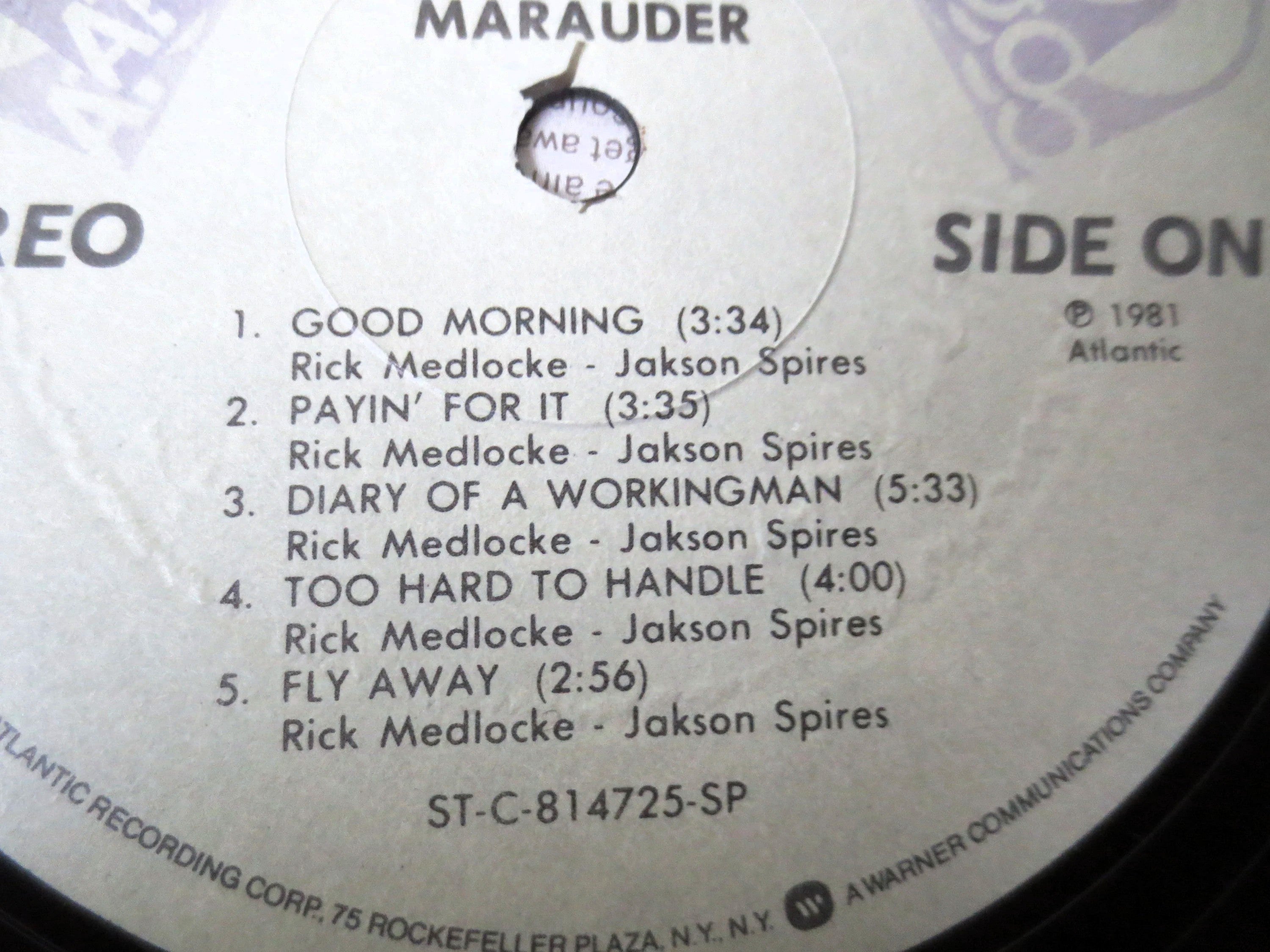 Blackfoot – Marauder (1981) Vinyl LP