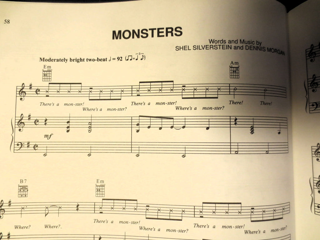 Pumpkin Head Harvey – Pumpkin Head Harvey and 9 More New Fun and Scary Songs (1998) Sheet Music Book