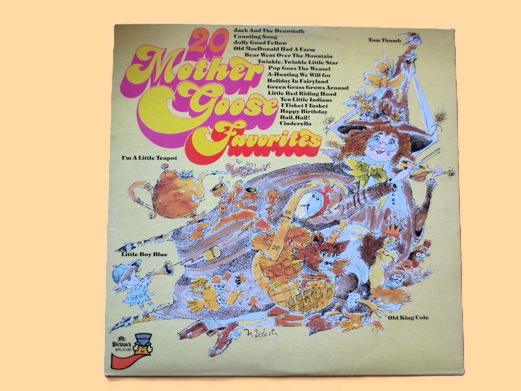 20 Mother Goose Favorites (1974) Vinyl LP