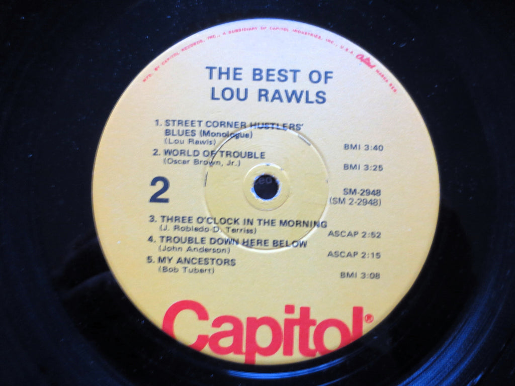 Lou Rawls – The Best of Lou Rawls (1974) Vinyl LP