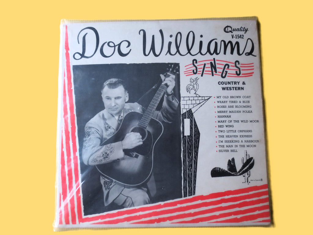 Doc Williams – Sings Country and Western (1959) Vinyl LP — Factory Sealed