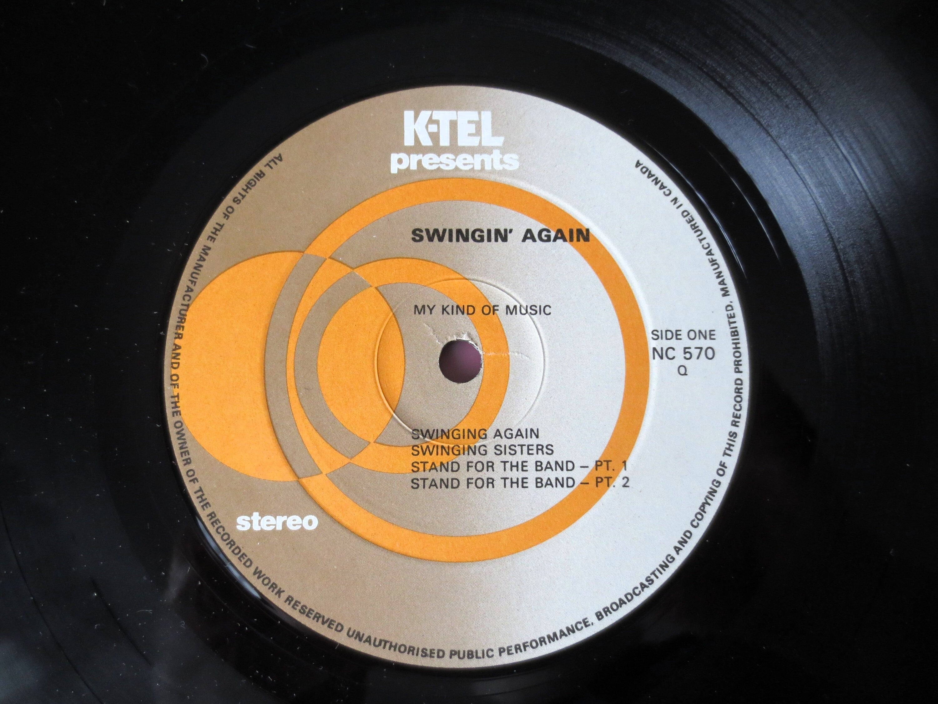 The Radiolas – Swingin’ Again (1984) Vinyl LP