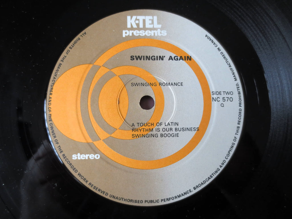 The Radiolas – Swingin’ Again (1984) Vinyl LP