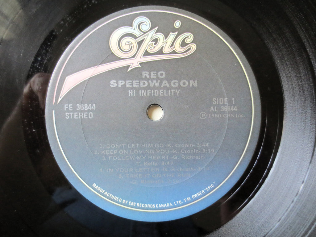 REO Speedwagon – Hi Infidelity (1980) Vinyl LP