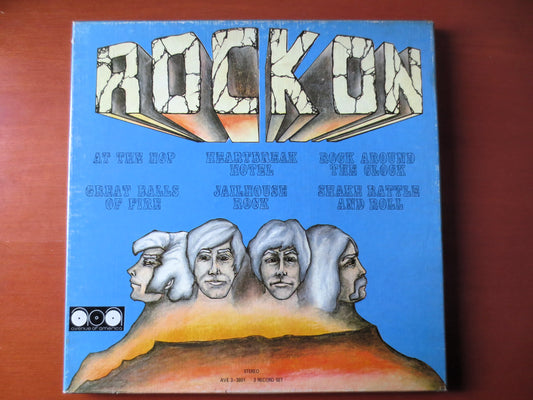 ROCK On, 3 DISC BOXED Set, Rock Albums, Vintage Vinyl, Records, Vinyl Records, Vinyl Albums, Rock Records, Lp, 1972 Records