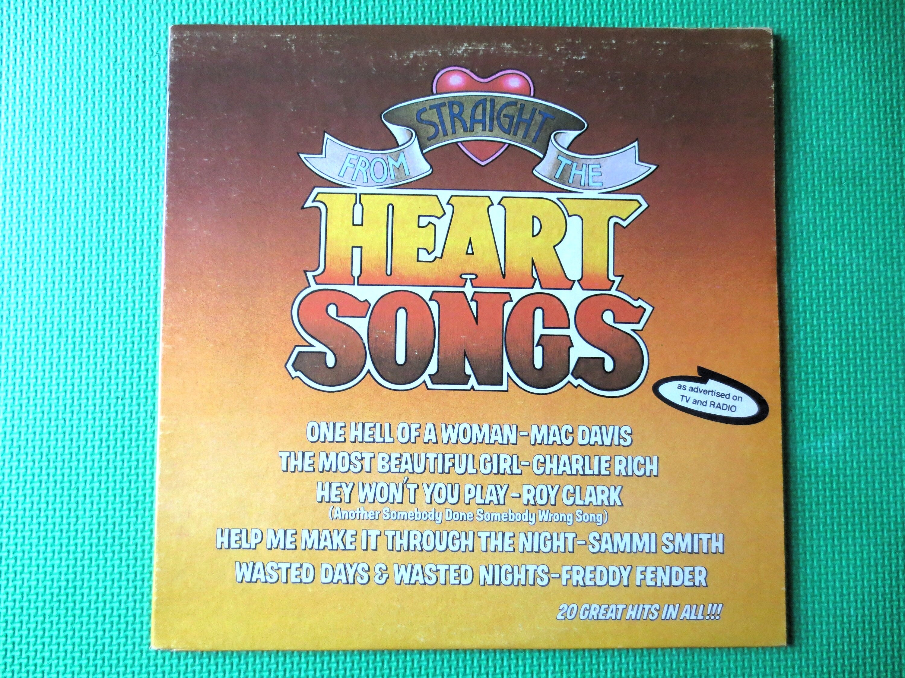 Straight from the Heart – Songs (1976) Vinyl LP