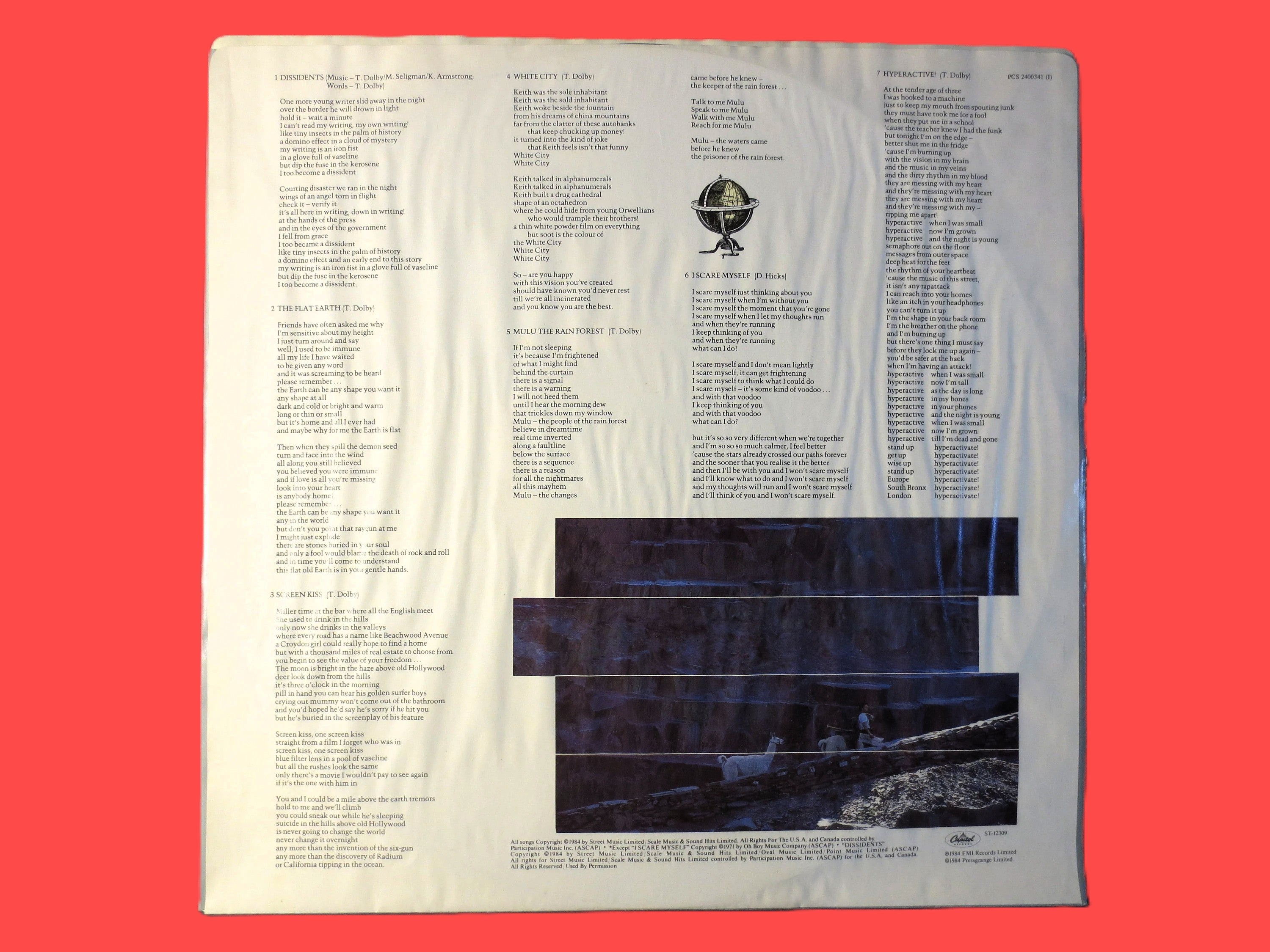 Thomas Dolby – The Flat Earth (1984) Vinyl LP