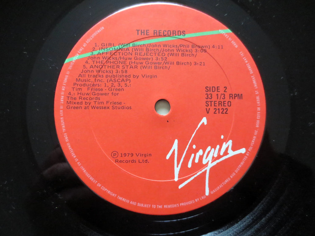 The Records – The Records (1979) Vinyl LP