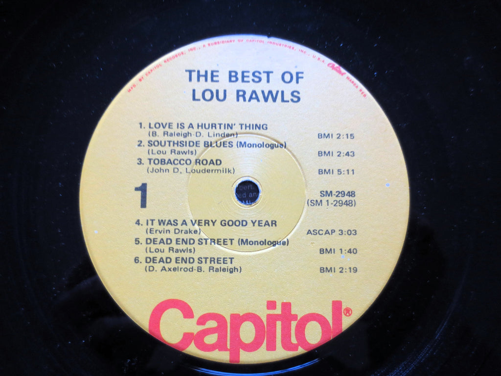 Lou Rawls – The Best of Lou Rawls (1974) Vinyl LP