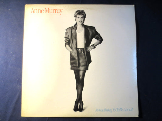 ANNE MURRAY, SOMETHING To Talk About, Pop Records, Country Records, Vintage Vinyl, Records, Vinyl Records, 1986 Records