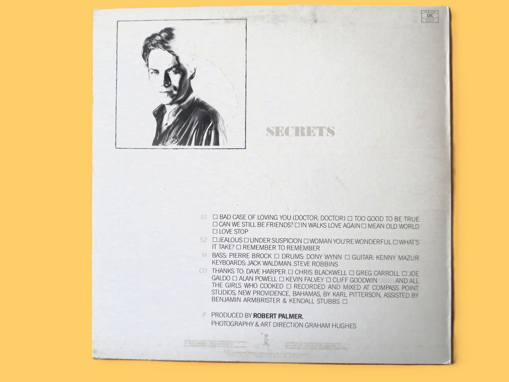 Robert Palmer – Secrets (1979) Vinyl LP
