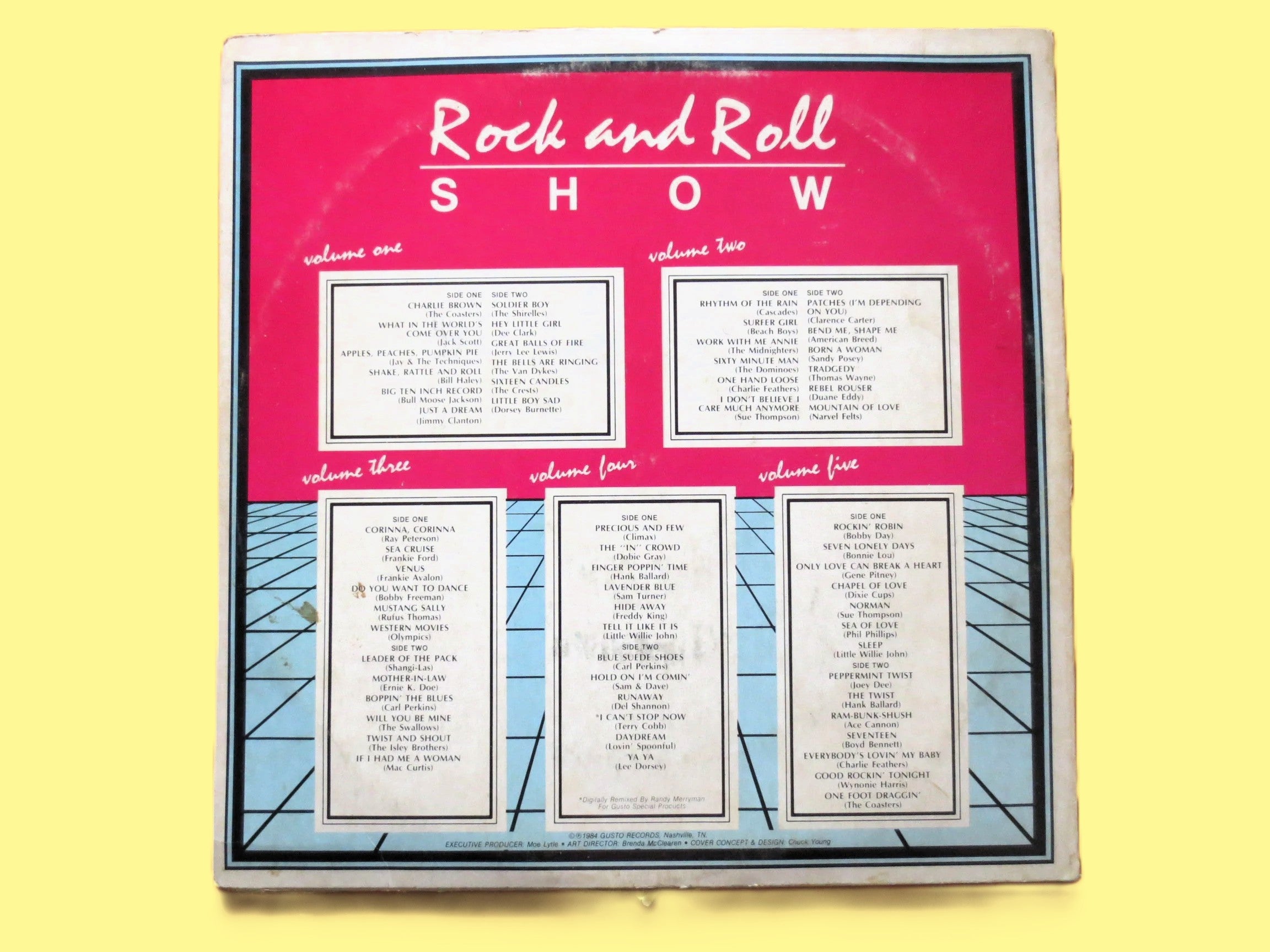 Rock and Roll TV Special – Vintage 5-Record Set (1984) Vinyl 5xLP
