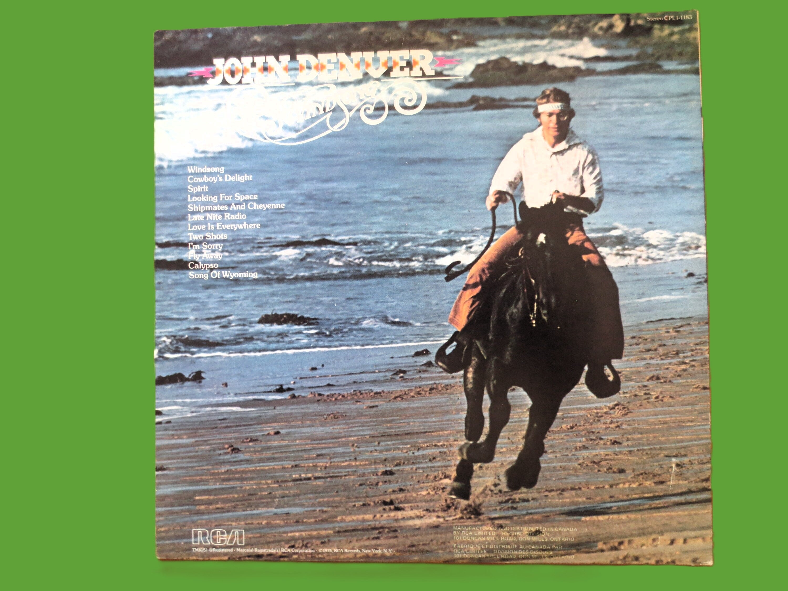 John Denver – Windsong (1975) Vinyl LP