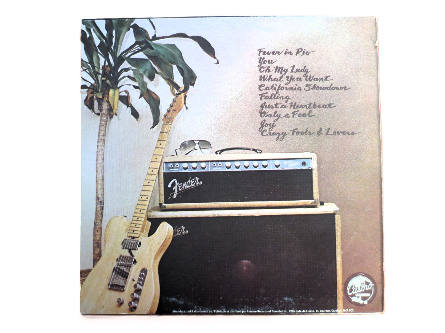 RAY MATERICK, Fever in Rio, Vintage Album, 1979 Record, Vinyl Lp