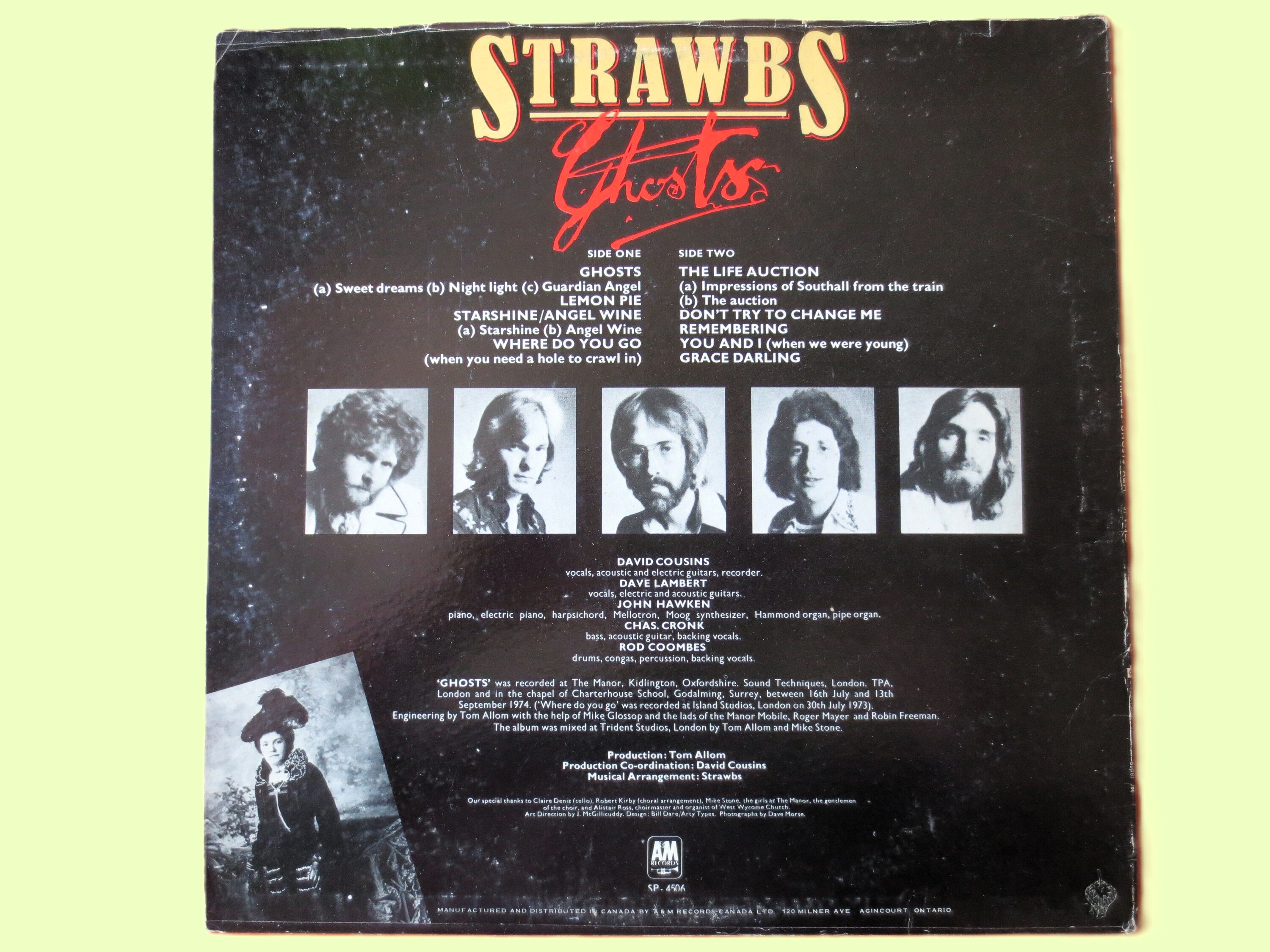 Strawbs – Ghosts (1974) Vinyl LP