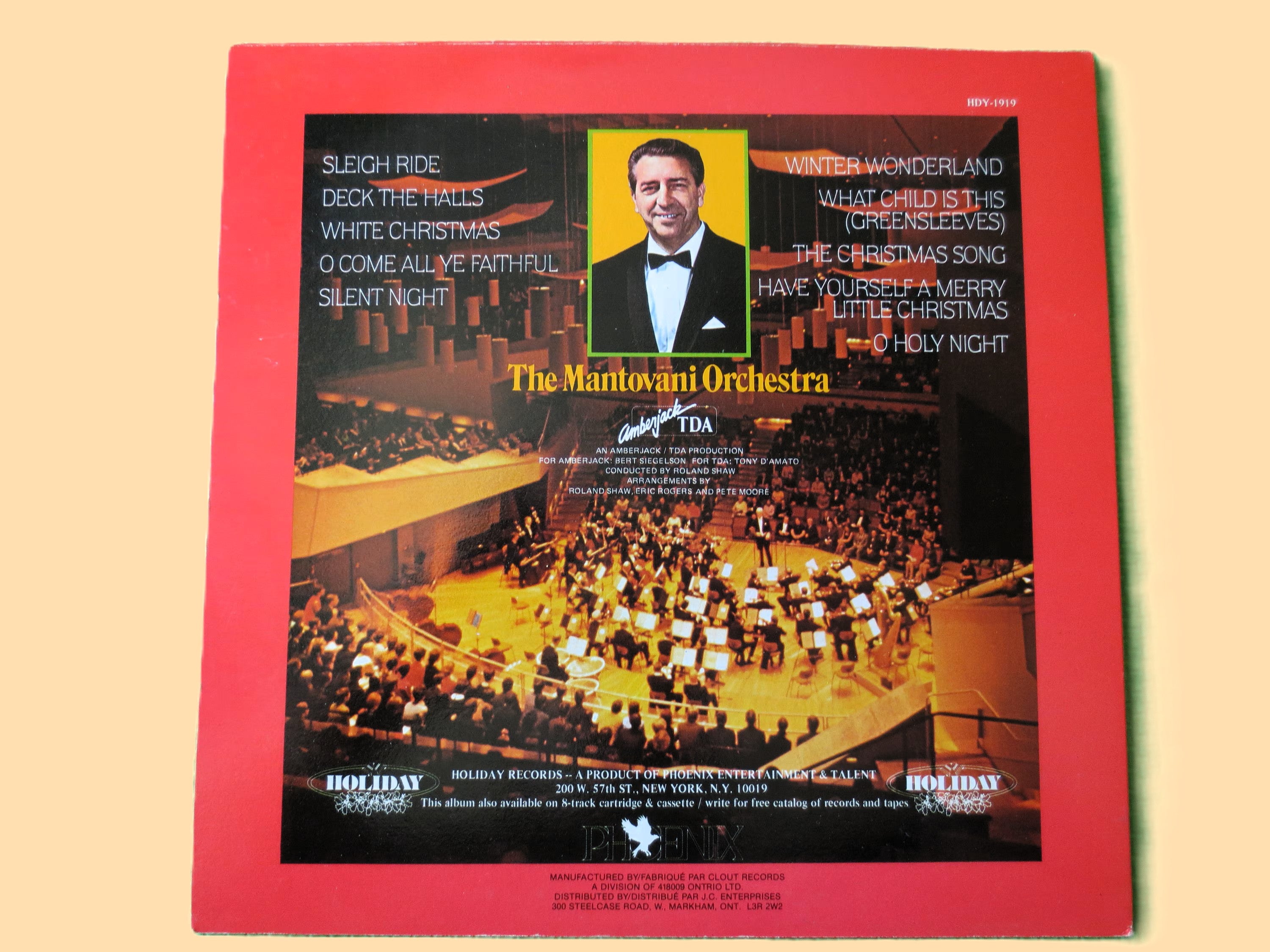 Mantovani – Christmas Magic (1980) Vinyl LP