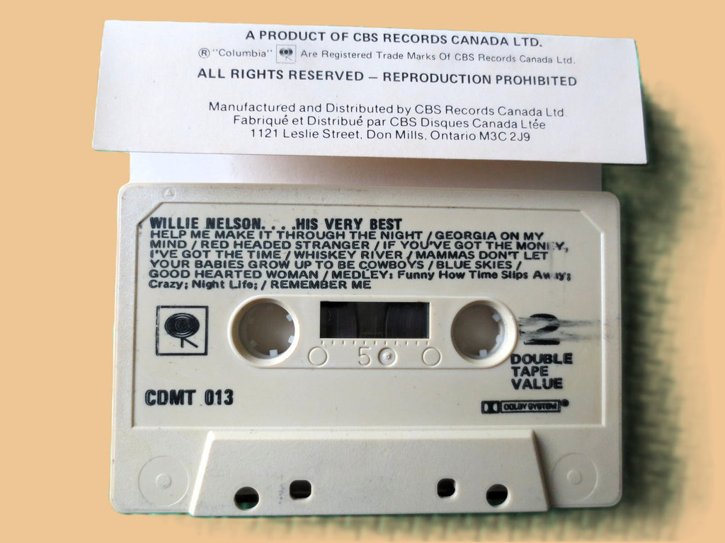 Willie Nelson – His Very Best (1985) Cassette