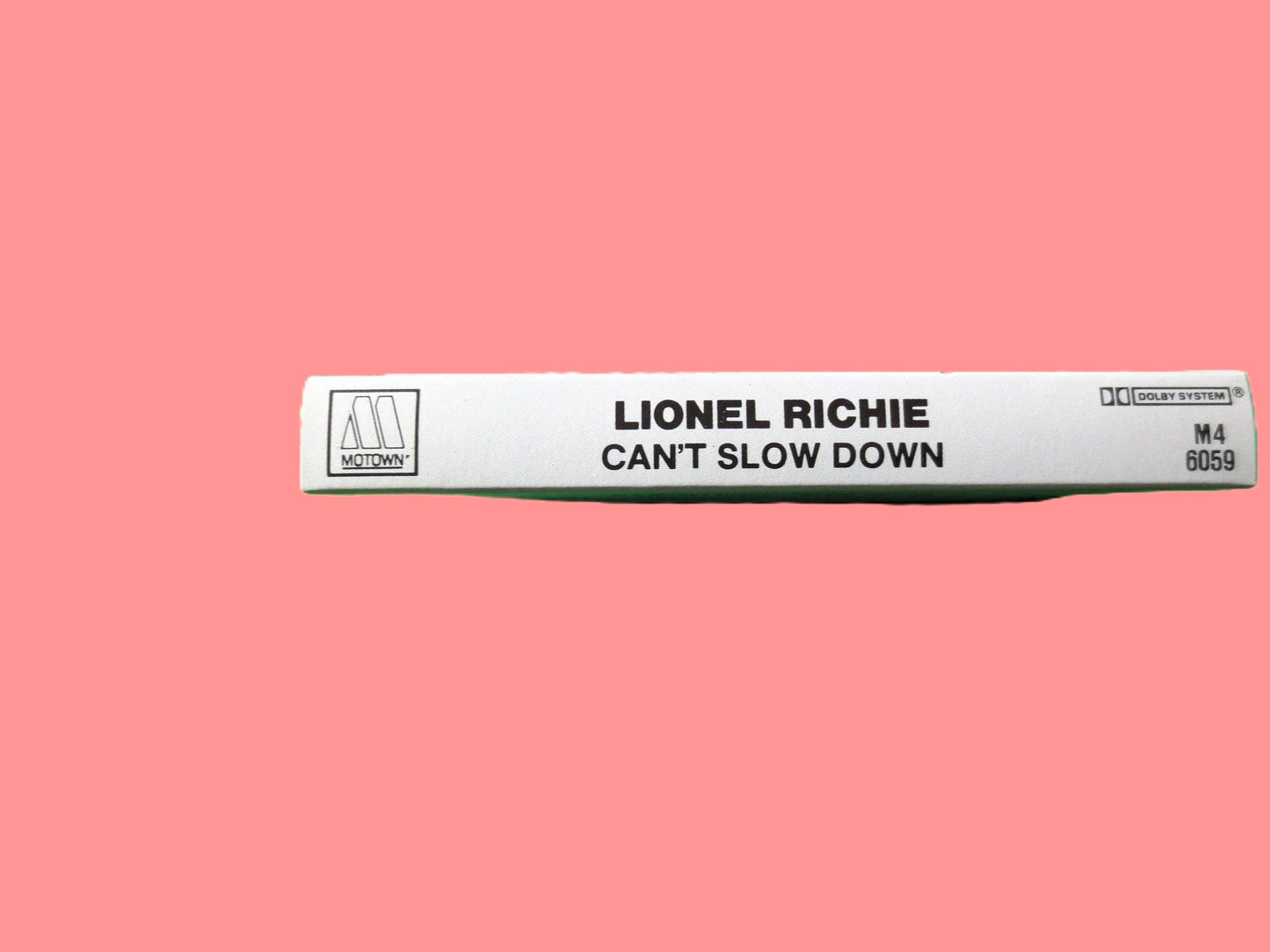 LIONEL RICHIE, Can't Slow Down, 1983 Cassette Tape, Vintage Cassette