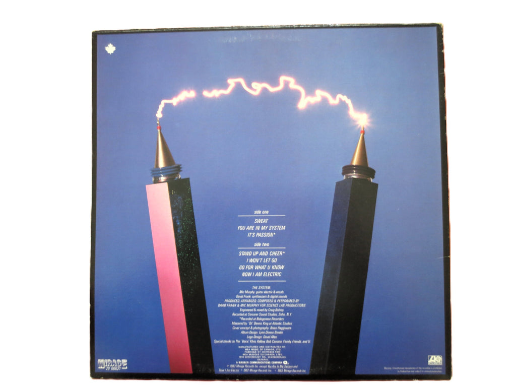 The System – Sweat (1983) Vinyl LP