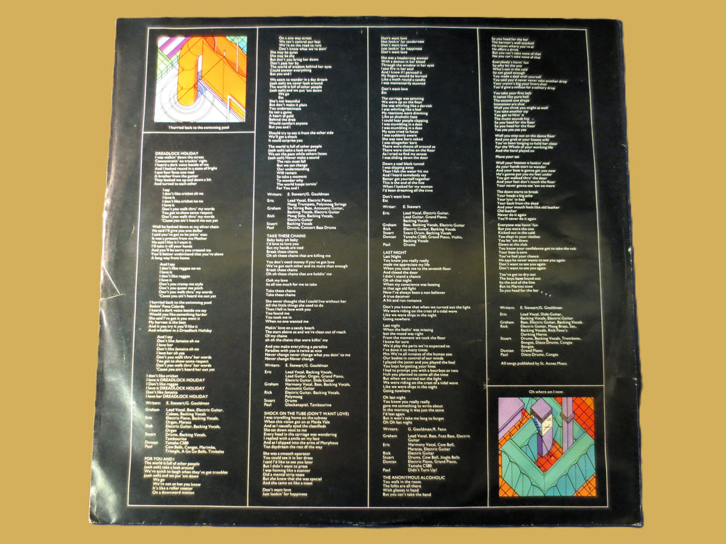10cc – Bloody Tourists (1978) Vinyl LP