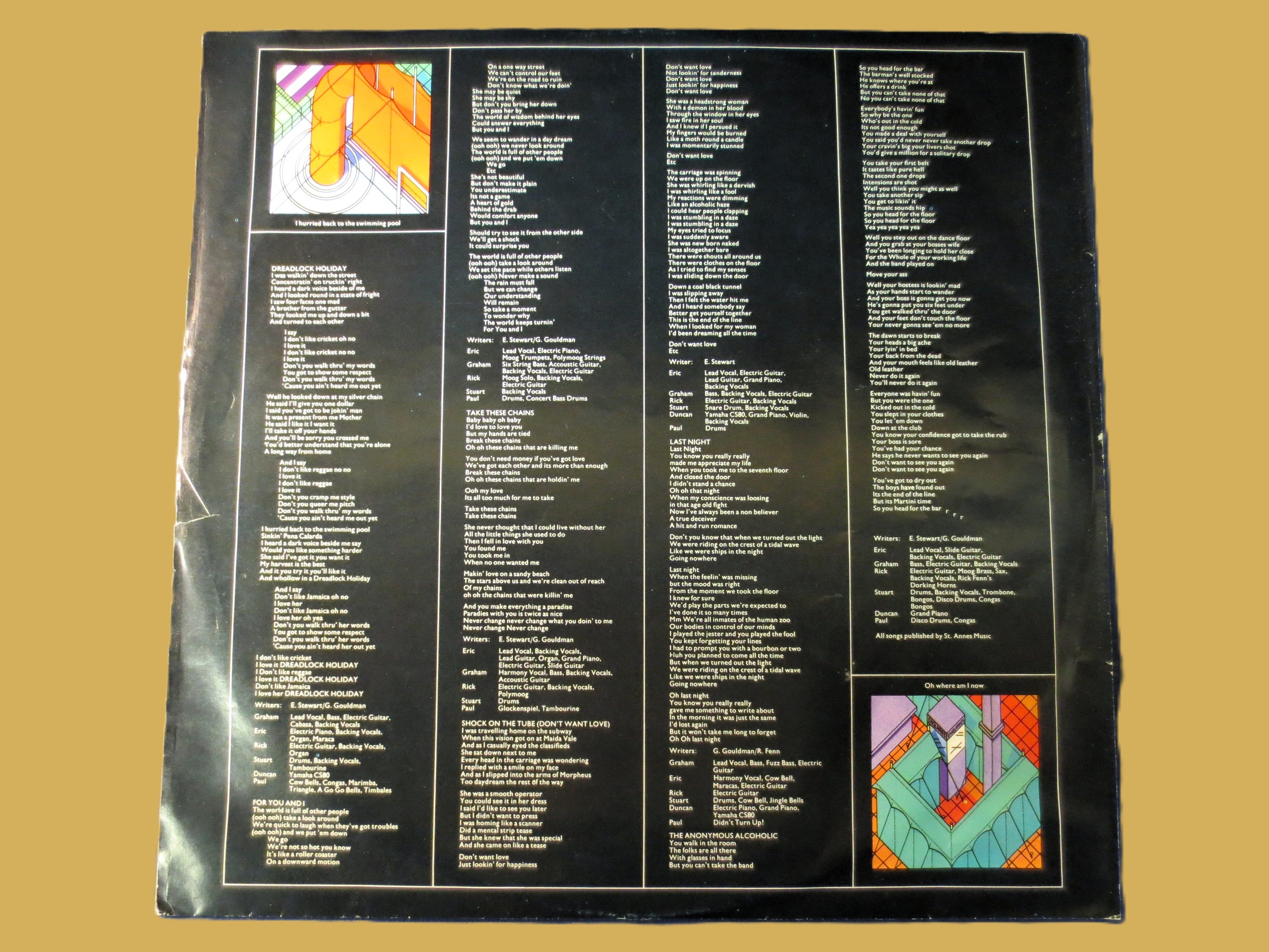 10cc – Bloody Tourists (1978) Vinyl LP