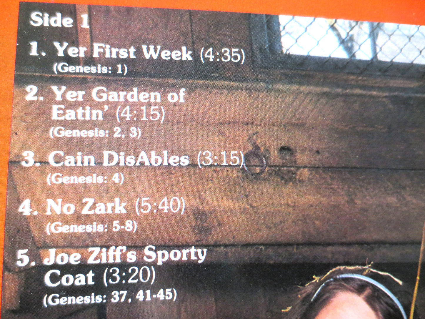 Charlie Farquharson, Bible Stories, Comedy LP - 1981 Recording, Vintage Vinyl, Don Harron Record