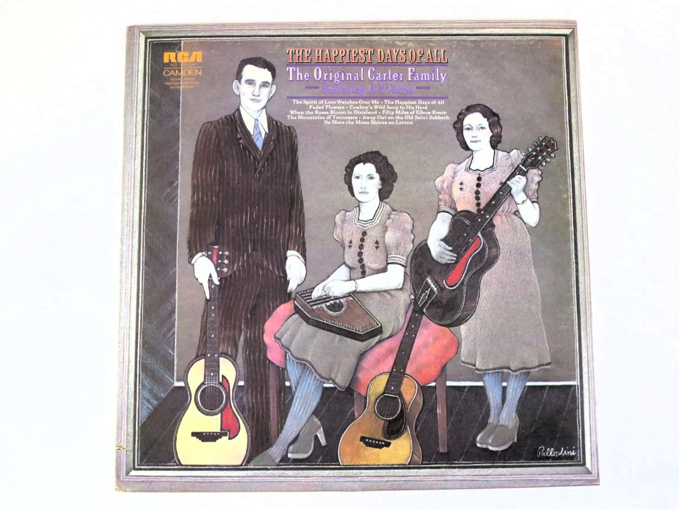 The Original Carter Family – The Happiest Days of All (1974) Vinyl LP