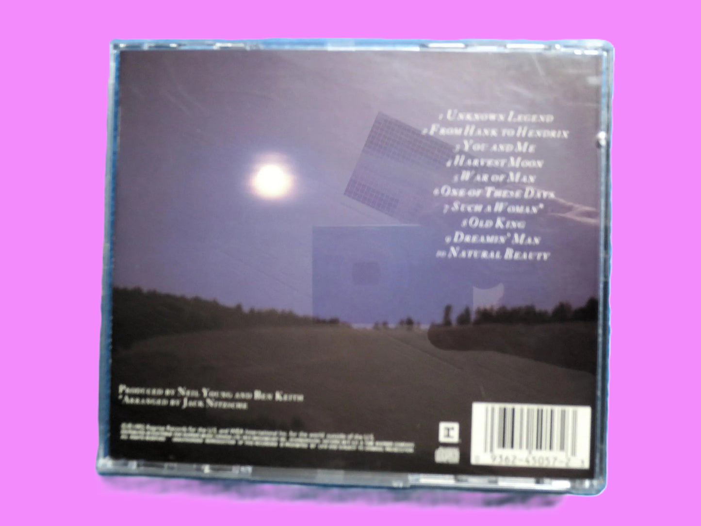 NEIL YOUNG, HARVEST Moon, 1992 Compact Disc, Vintage Album