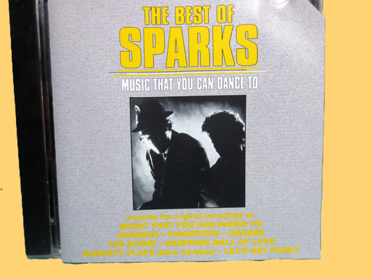 SPARKS, The Best of Sparks, 1990 Compact Disc, Vintage Cd