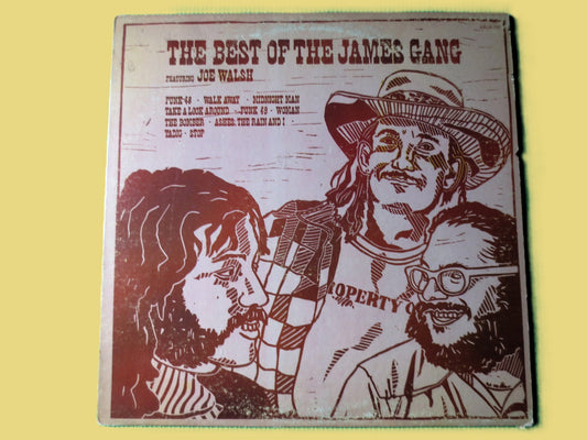 The JAMES GANG, Greatest Hits, Vintage Album, 1973 Record, Vinyl Lp