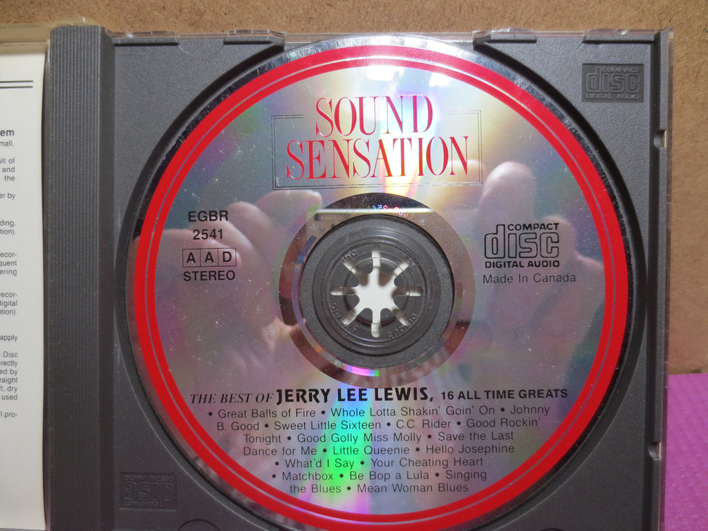 Jerry Lee Lewis – 16 All Time Greats (1985) CD