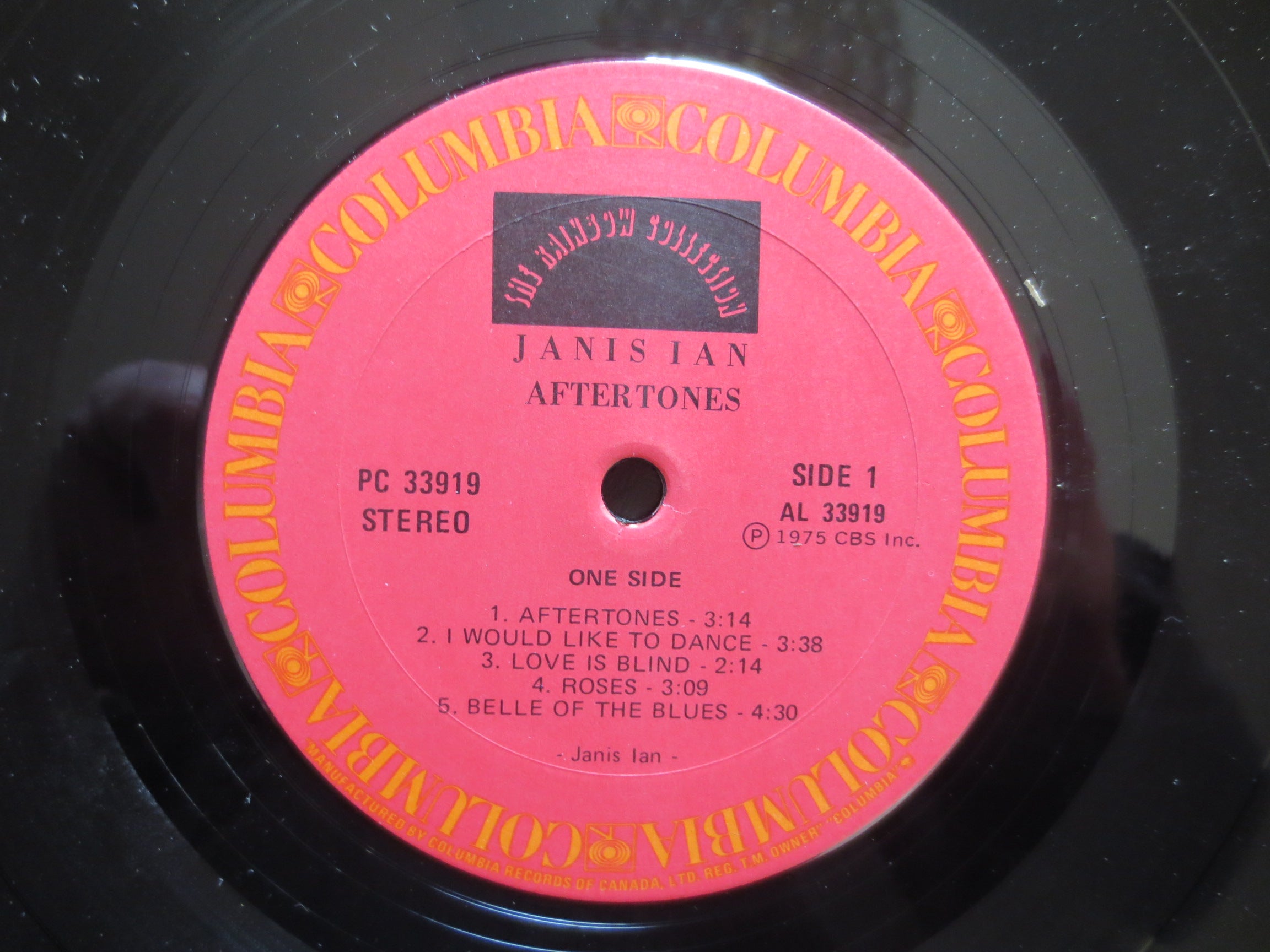 Janis Ian – Aftertones (1975) Vinyl LP