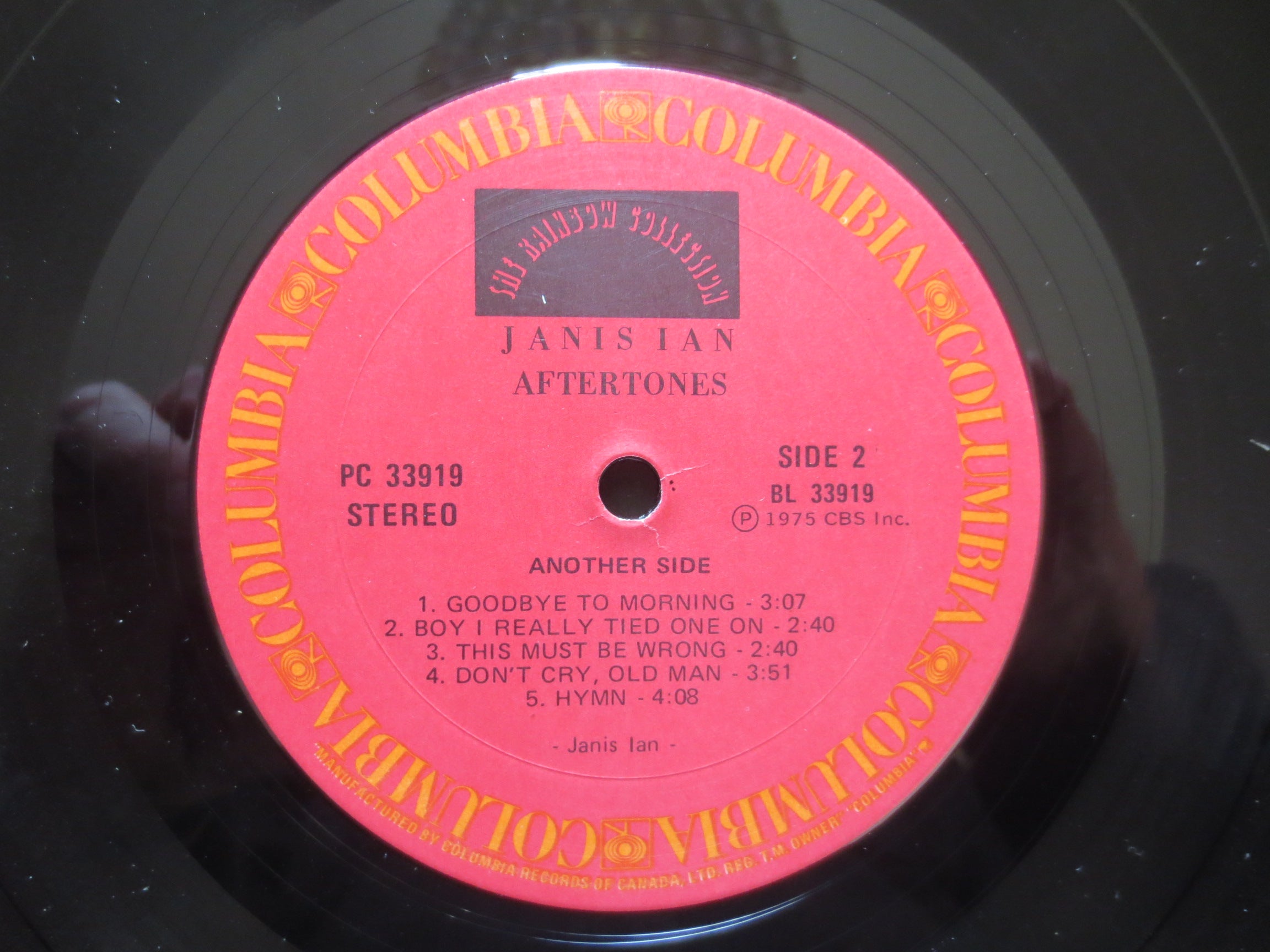 Janis Ian – Aftertones (1975) Vinyl LP