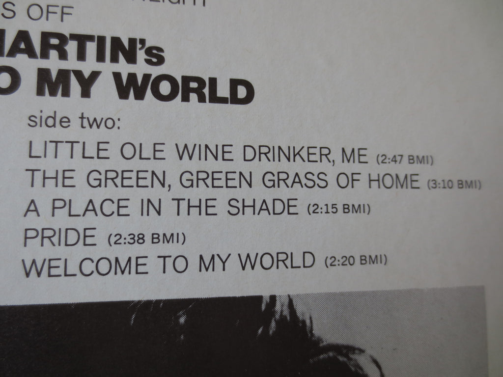 Dean Martin – Welcome to My World (1967) Vinyl LP