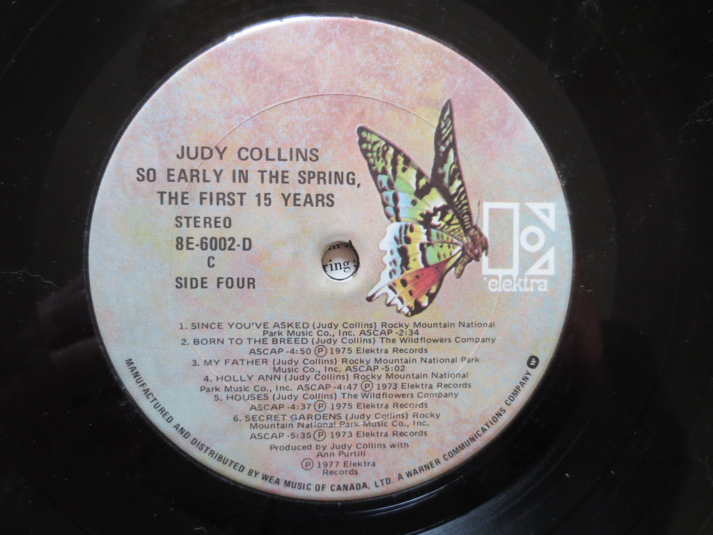 Judy Collins – So Early in the Spring (1977) Vinyl LP