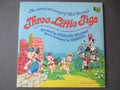 THREE LITTLE PIGS, Disneyland Record, Disney Record, Disneyland Album, Disney Album, Disneyland Vinyl, Disney, 1967 Records