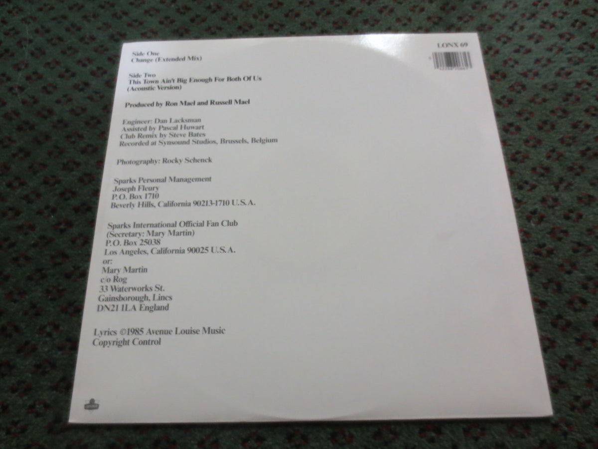Sparks – Music That You Can Dance To (1986) Vinyl 12" EP