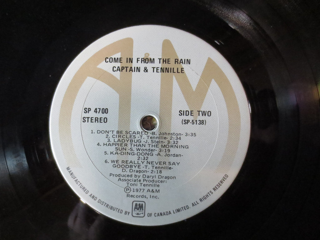 Captain & Tennille – Come In from the Rain (1977) Vinyl LP