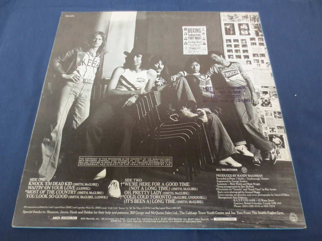 Trooper – Knock 'Em Dead Kid (1977) Vinyl LP