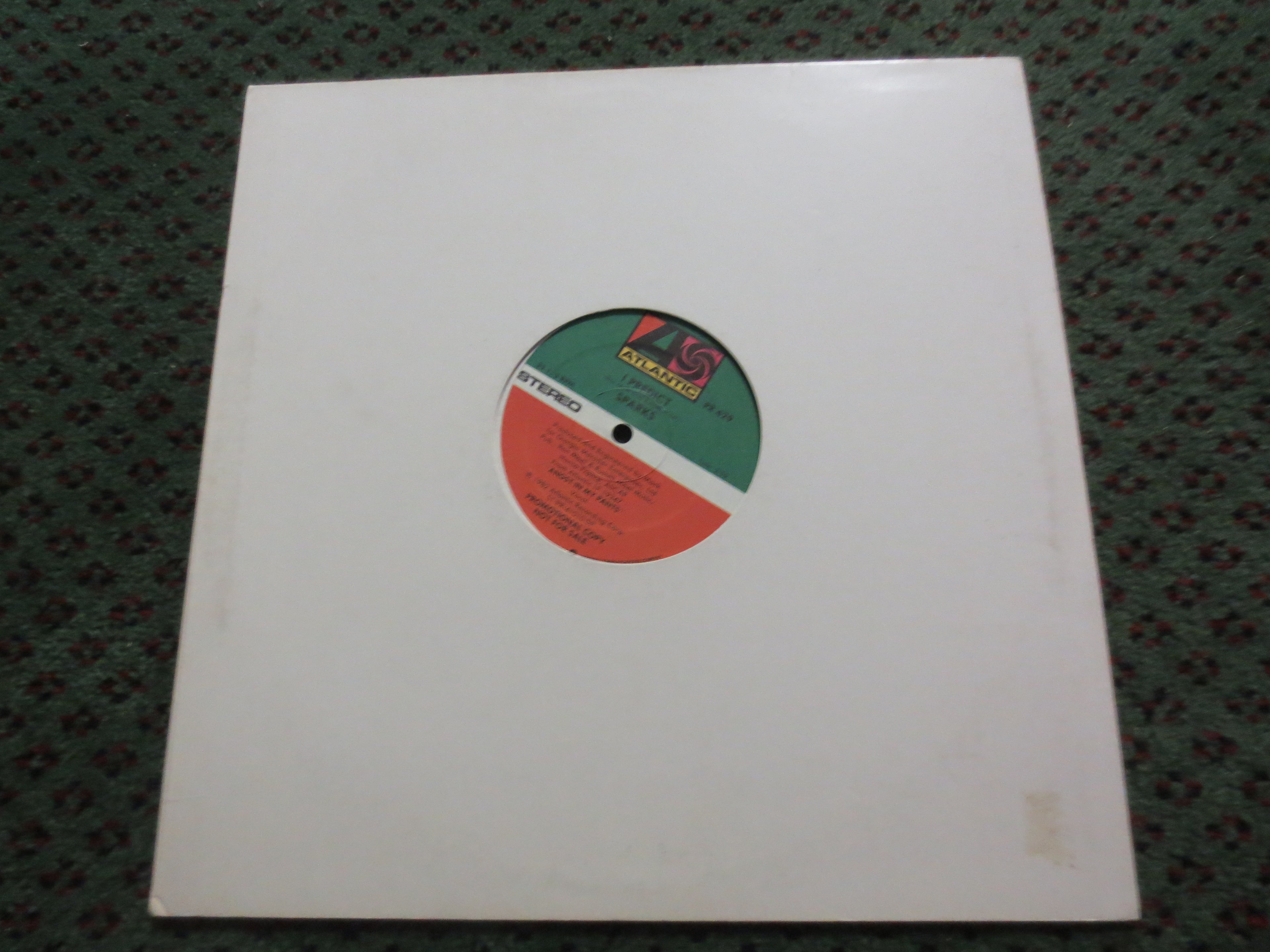 Sparks – I Predict (1982) Vinyl EP – Promo