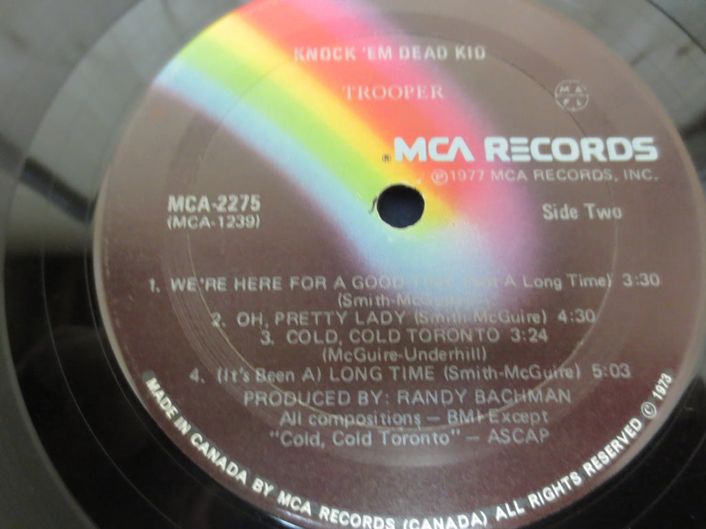 Trooper – Knock 'Em Dead Kid (1977) Vinyl LP