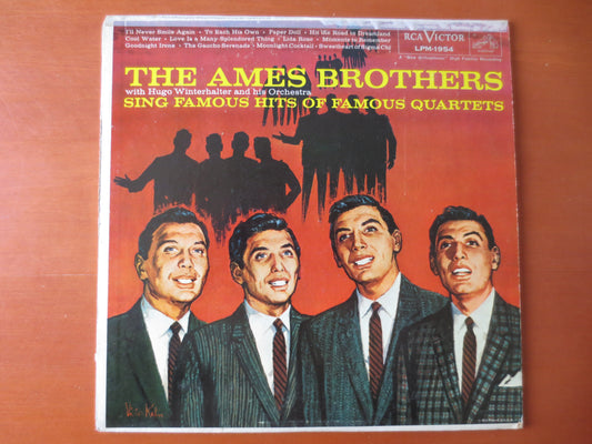 The AMES BROTHERS, Sing FAMOUS Hits, The Ames Brothers Lp, Vintage Vinyl, Lps, Vinyl Records, Record Vinyl, 1959 Records